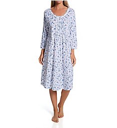 Carole Hochman 100% Cotton Jersey 3/4 Sleeve Waltz Gown CH62454