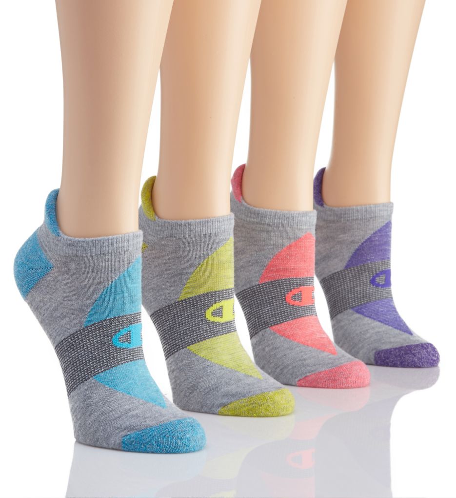 Champion Performance Double Dry Heel Shield Socks - 4 Pair CH228 Champion Performance Double Dry Heel Shield Socks - 4 Pair CH228