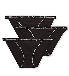 Champion Microfiber String Bikini Panty - 3 Pack CH42M3