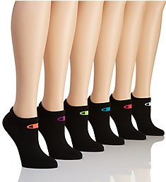 Champion Core Performance Double Dry Low Cut Socks - 6 Pair CH615