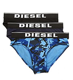 Diesel Andre Cotton Stretch Fashion Briefs - 3 Pack SH05WBAE