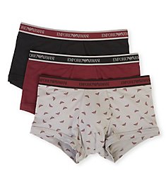 Emporio Armani Core Logoband Trunks - 3 Pack 3571A717