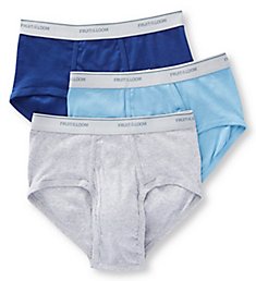 Fruit Of The Loom Assorted Fashion Cotton Briefs - 3 Pack 4609