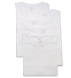 Fruit Of The Loom Stay Tucked Extended Size Crew T-Shirt - 5 Pack 5P289TG