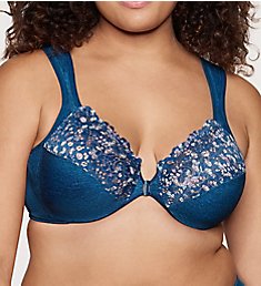 Glamorise Elegance Front Close Wonderwire Bra 1245 Glamorise Elegance Front Close Wonderwire Bra 1245
