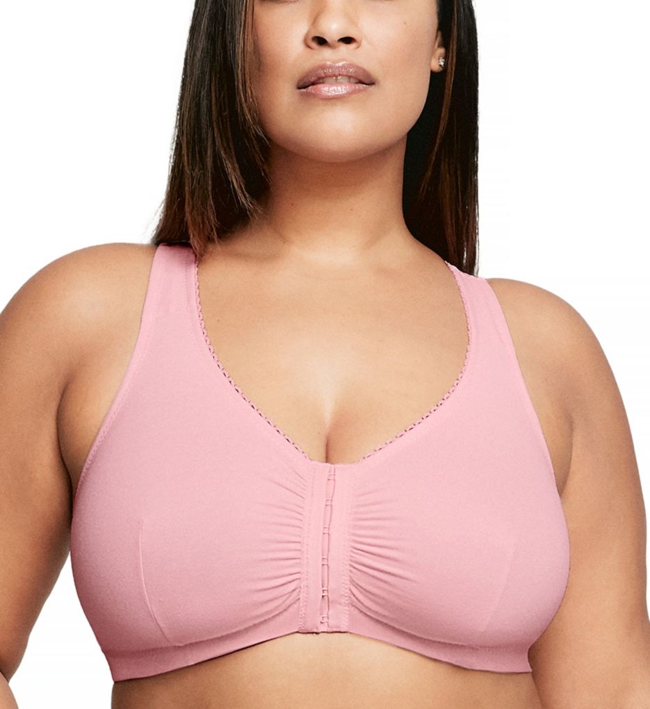 Plus Size Racer Back Sports Bra - Black