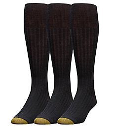 Gold Toe Windsor Wool Over The Calf Dress Socks - 3 Pack 1446H