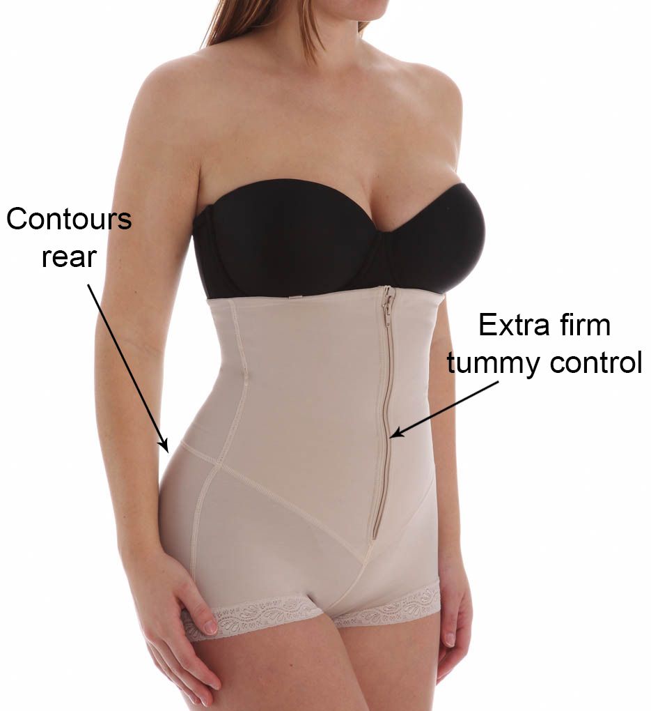 Leonisa Strapless Power Tummy Trimmer Compression Shaper 18472 Leonisa Strapless Power Tummy Trimmer Compression Shaper 18472