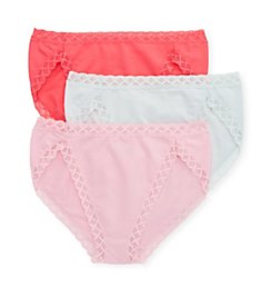 Natori Bliss French Cut Panties - 3 Pack 152058P