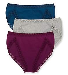 Natori Bliss French Cut Panties - 3 Pack 152058P
