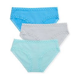 Natori Bliss Girl Brief Panties - 3 Pack 156058P