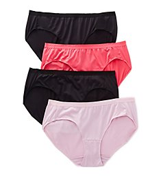 Playtex Ultra Light Plus Size Hipster Panty - 4 Pack PLULHS