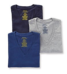 Polo Ralph Lauren Classic Fit 100% Cotton V-Neck Shirts - 3 Pack RCVNP3