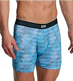 Saxx Underwear DropTemp Cool Mesh Boxer Brief with Fly SXBB09F