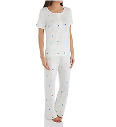 Shadowline Before Bed Placket Front PJ Set 68117